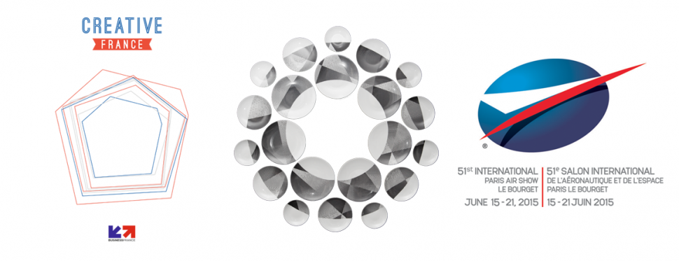 banniere SALON DU BOURGET CREATIVE FRANCE BARILLET WALLPLATES NON SANS RAISON 2015 porcelaine limoges