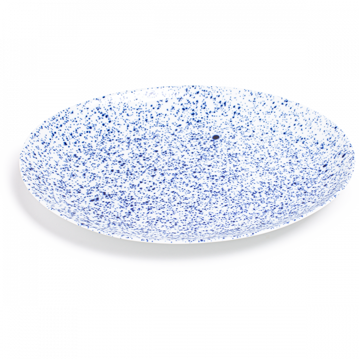 Collection Magma plat ovale en porcelaine de Limoges