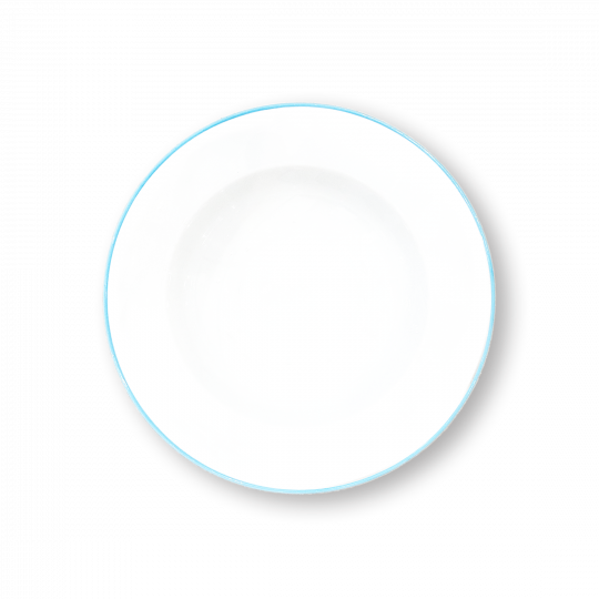 Assiette à pâtes Plates Concorde Bleu Miami