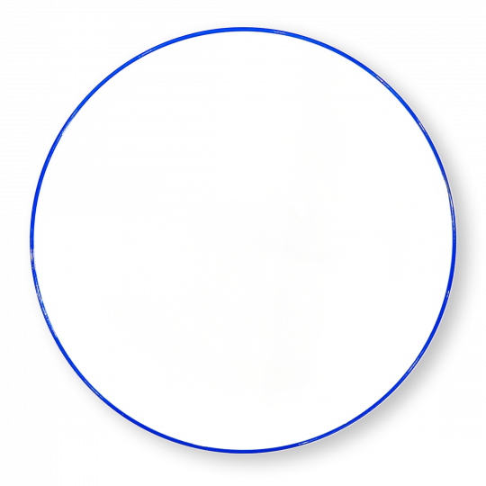 Assiette de présentation Plates Concorde Bleu Outremer