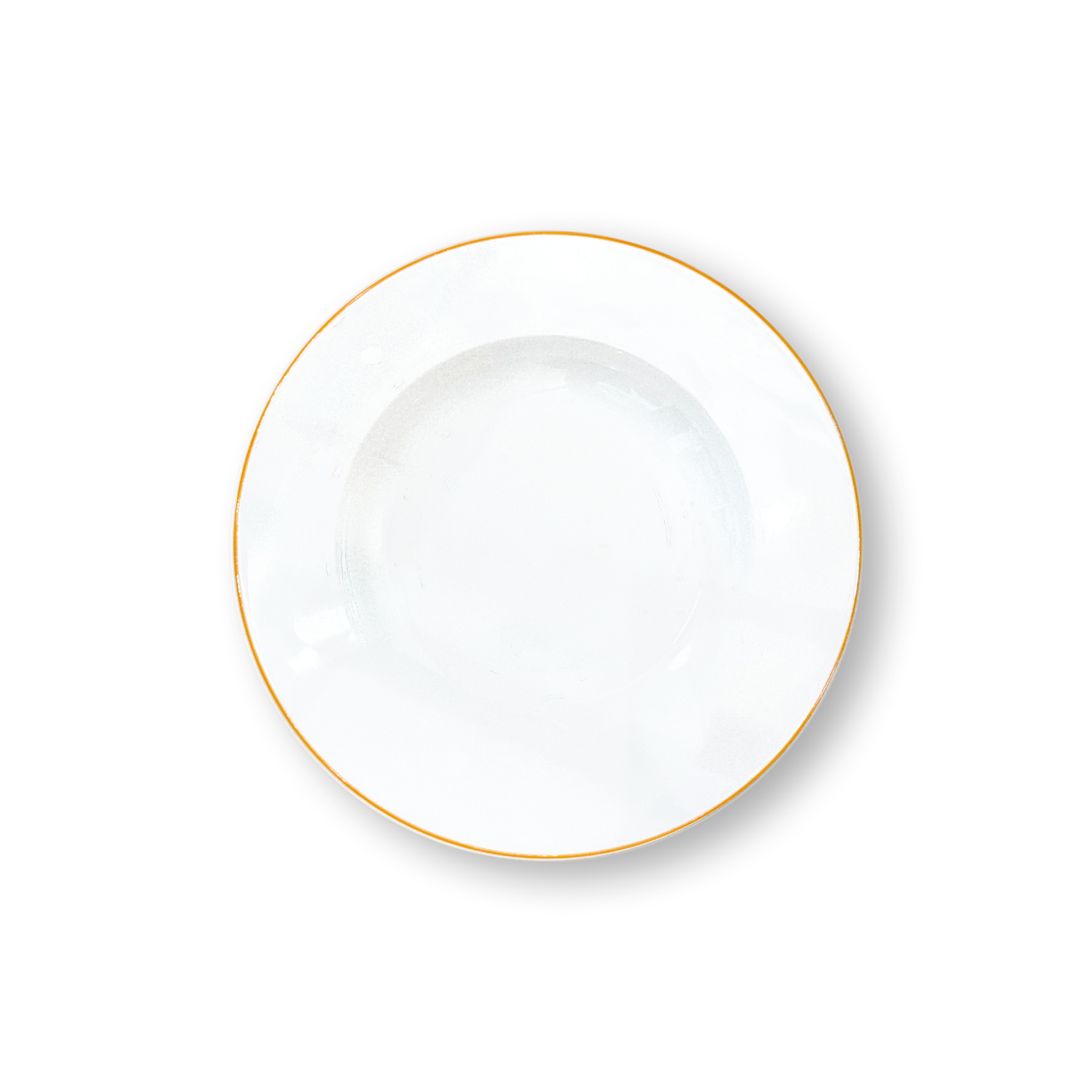 Assiette risotto Plates Concorde Terre de Sienne